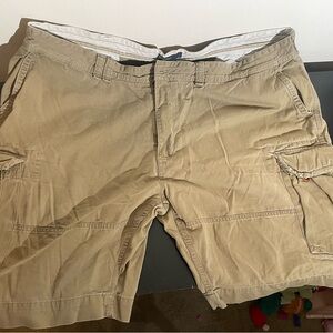 Men's Tan Cargo Shorts